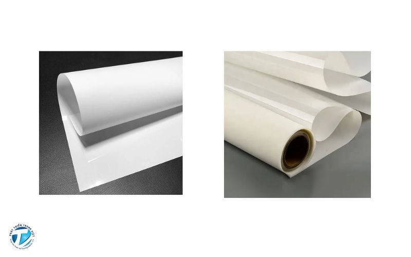 Giấy backlit film dùng trong in ấn làm tranh đèn quảng cáo